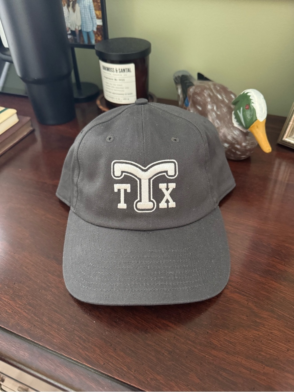 Gray TX Embroidered Baseball Cap - Tecovas